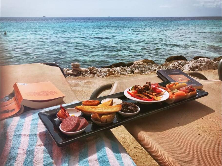 Villa Ocean Front Villadelmar-beach Access-private Pool-10 Guests- Willibrordus
