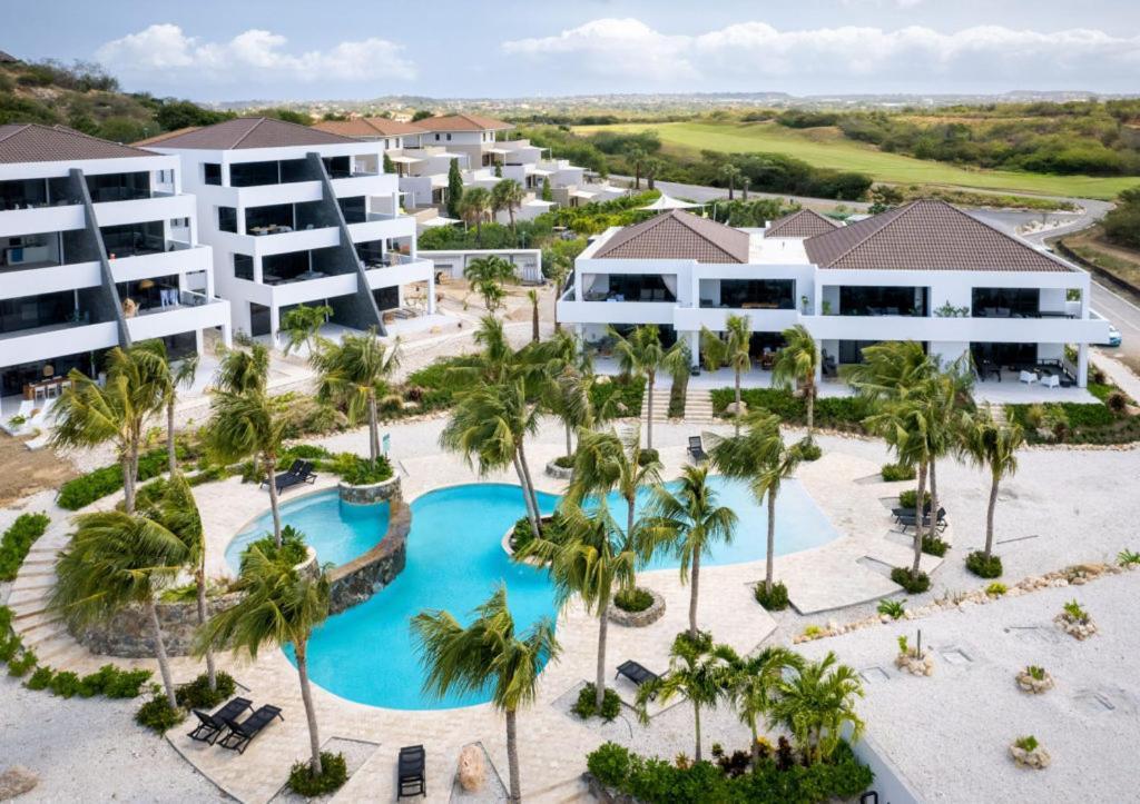 Blue Bay Penthouse Reef 5, Golf Pool Dive With Ocean View * Dorp Sint Michiel