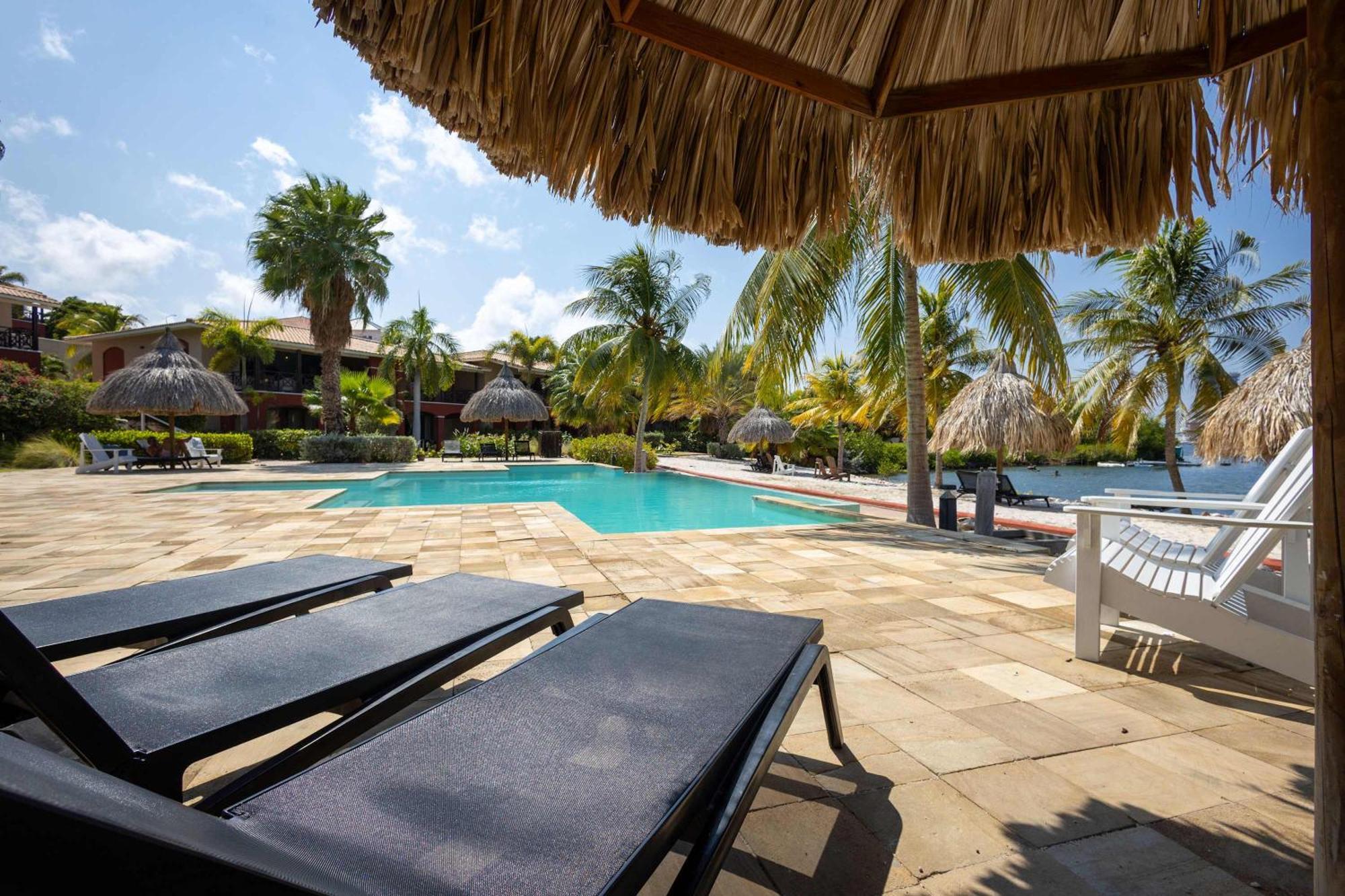 Tropical Escape With Pool And Ocean Views Willemstad