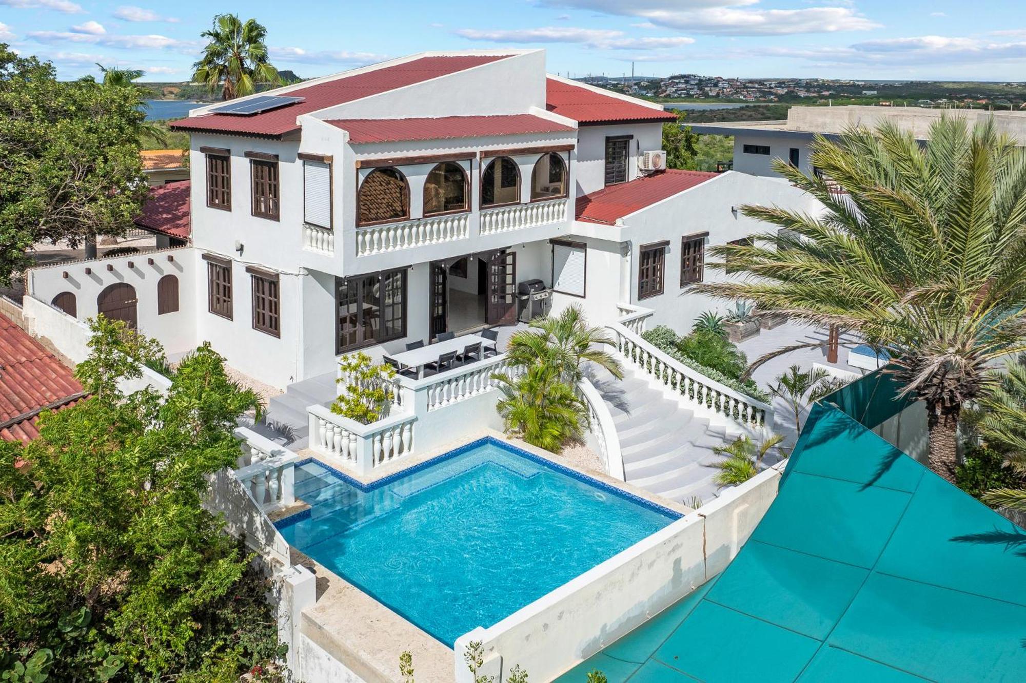 Million Dollar View Spanish Hacienda Style Luxury In Jan Thiel
